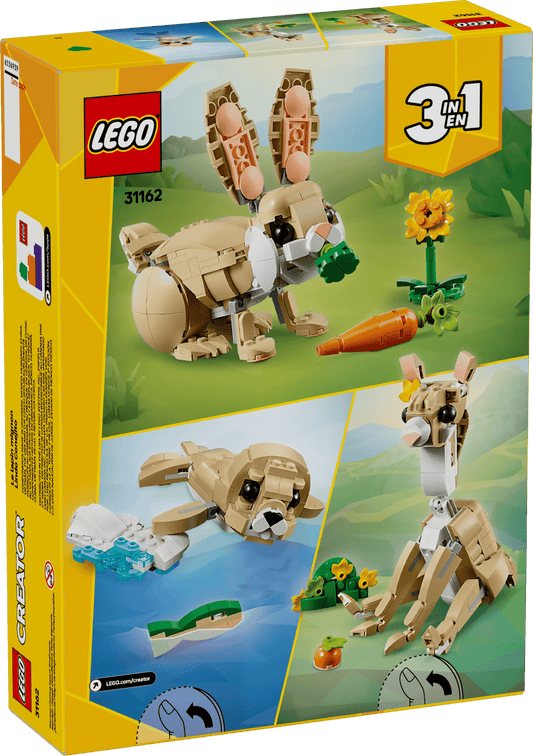LEGO Creator 3 en 1 Cute Bunny 31162 – Cooltura Venezuela