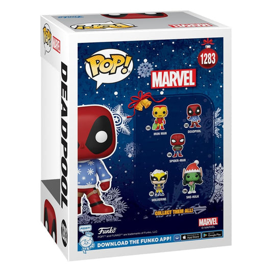 Funko Pop Marvel Deadpool Navideño 1283 – Cooltura Venezuela