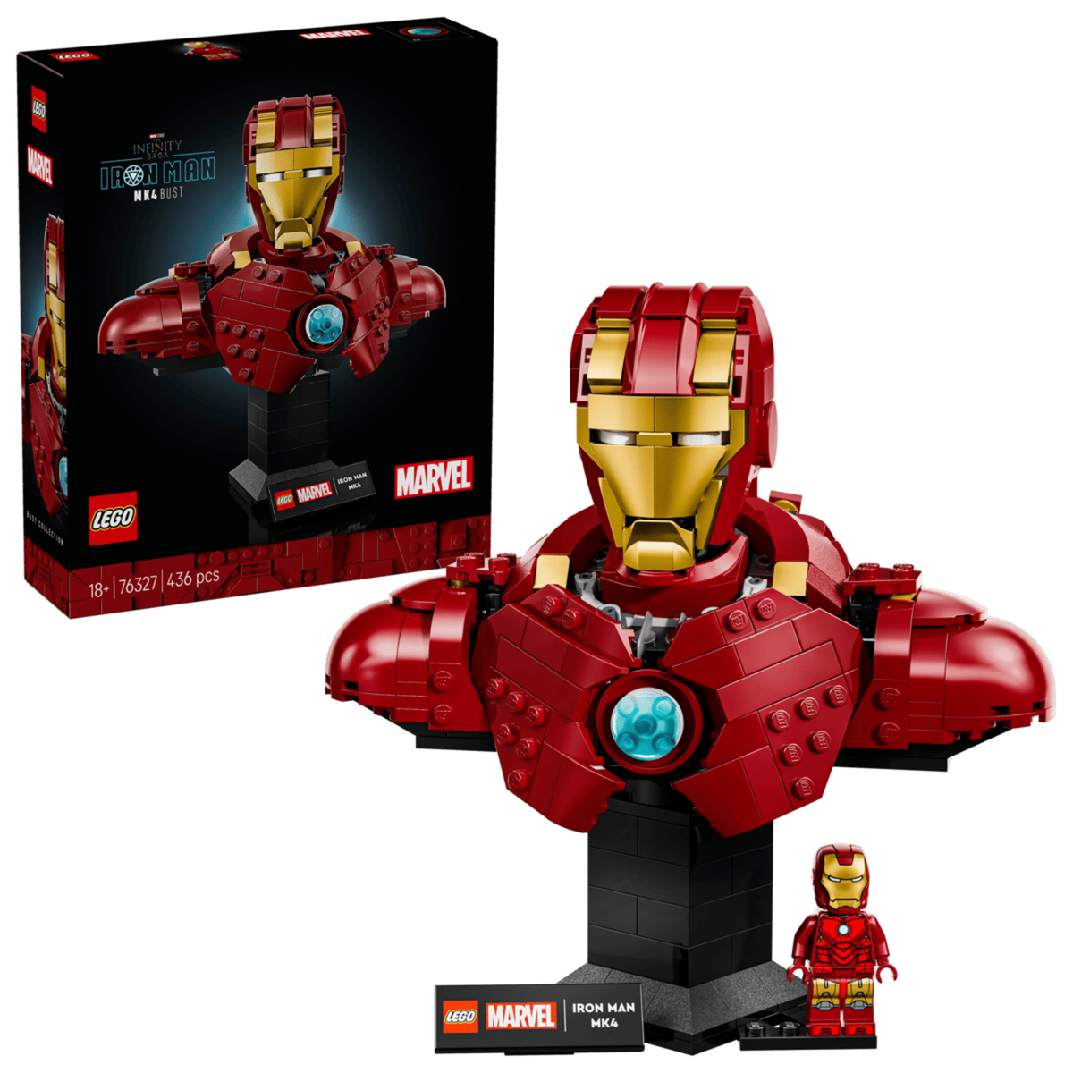 LEGO Marvel Busto de Iron Man MK4 76327 – Cooltura Venezuela