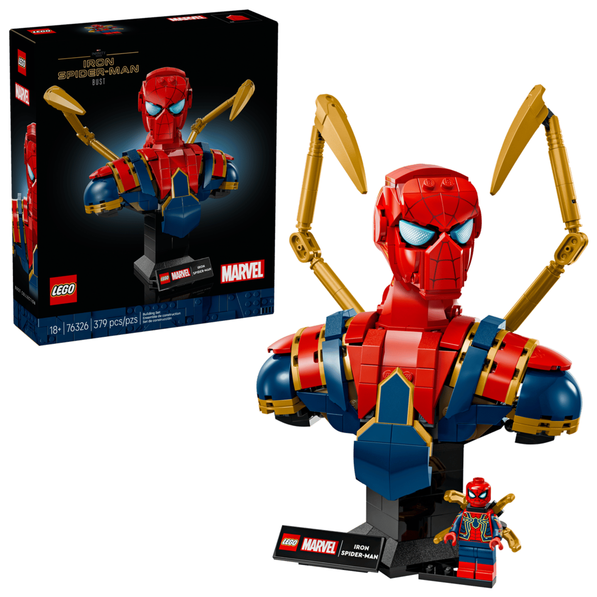 LEGO Marvel Busto de Iron Spider-Man 76326 – Cooltura Venezuela