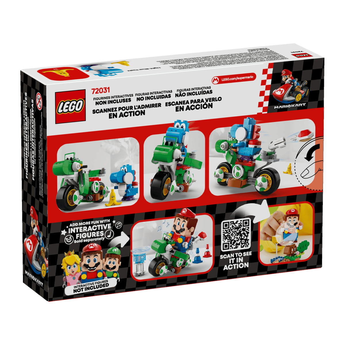 LEGO Mario Kart™: Moto de Yoshi