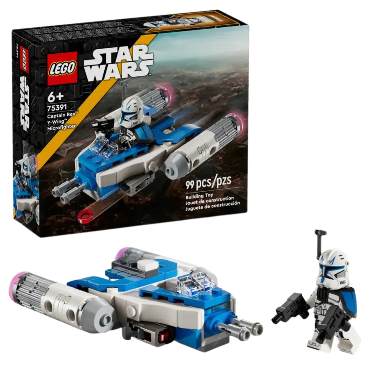 LEGO Star Wars: Microfighter Ala-Y del Capitán Rex