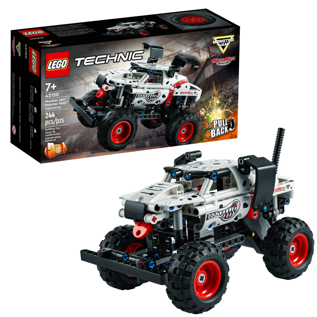 LEGO Technic: Monster Truck Dálmata 2 en 1