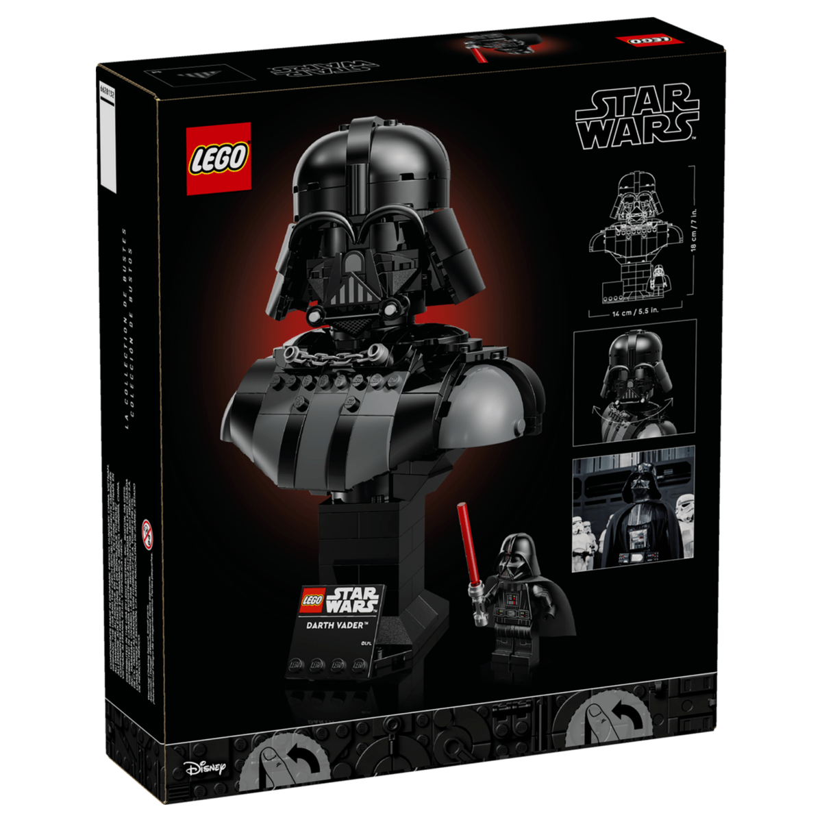 LEGO Busto de Darth Vader 75439 – Cooltura Venezuela