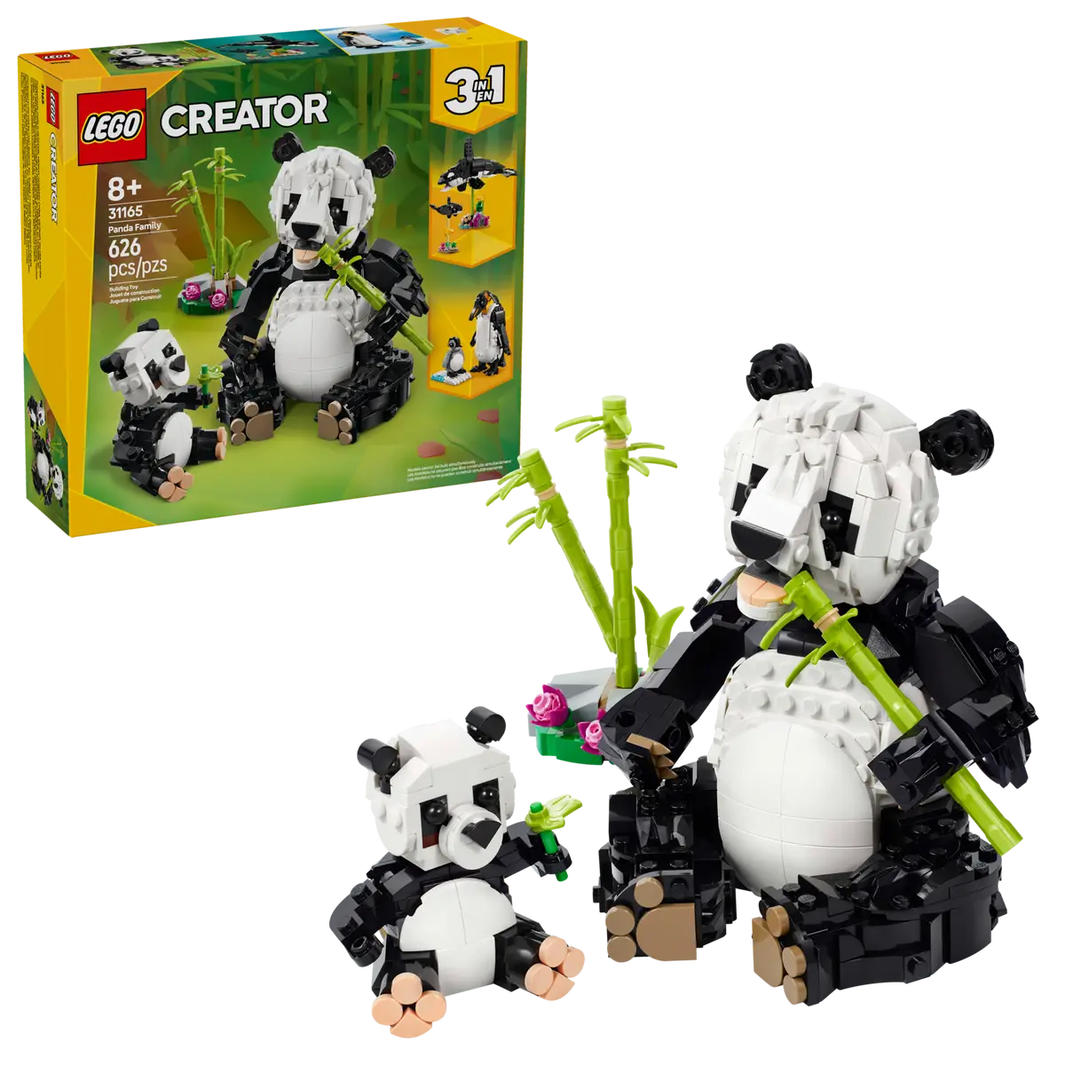 LEGO Creator 3 en 1 Familia de Pandas 31165 – Cooltura Venezuela