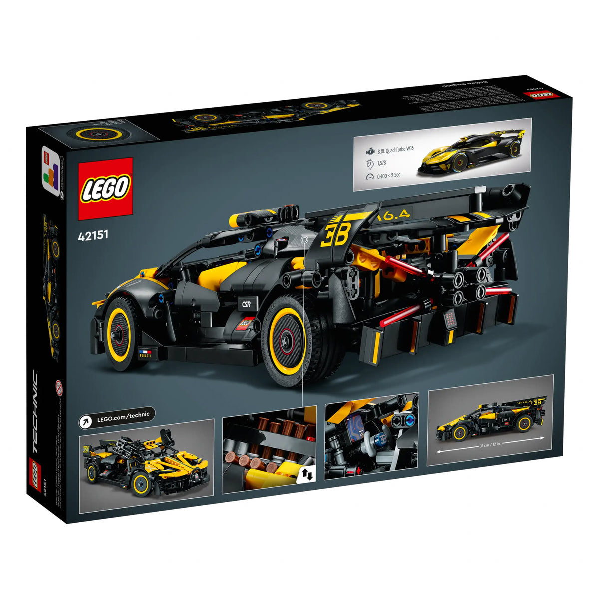 LEGO Technic Bugatti Bolide 42151 – Cooltura Venezuela