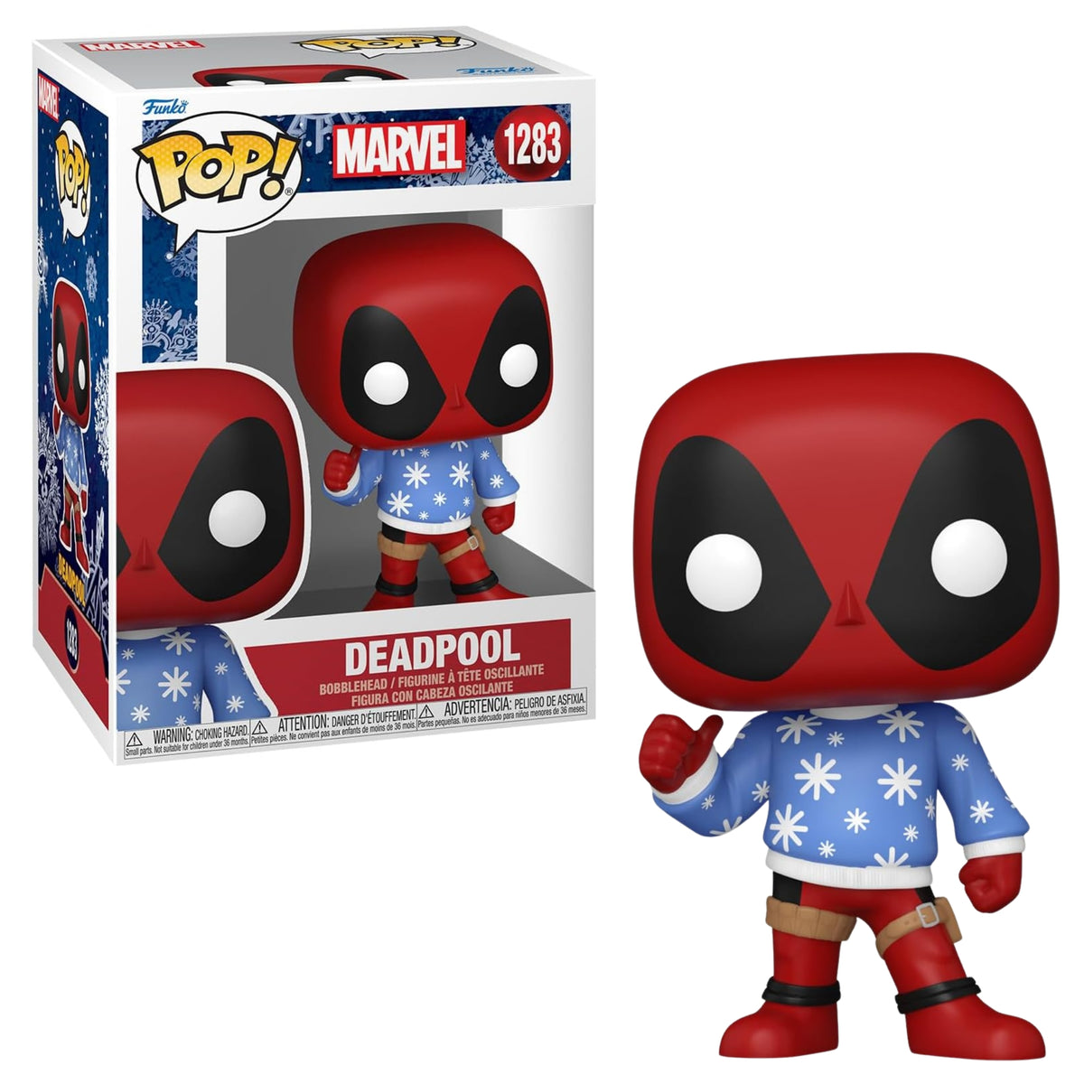 Funko Pop Marvel Deadpool Navideño 1283 – Cooltura Venezuela