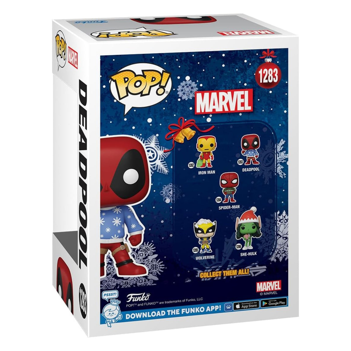 Funko Pop Marvel Deadpool Navideño 1283 – Cooltura Venezuela