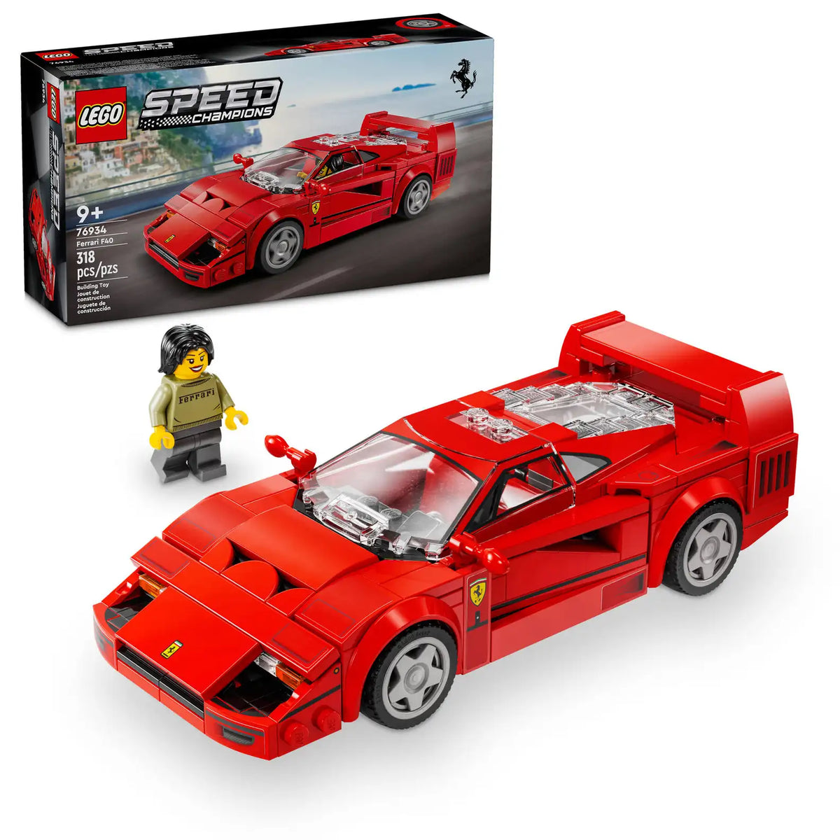LEGO Speed Champions Ferrari F40 76934 – Cooltura Venezuela