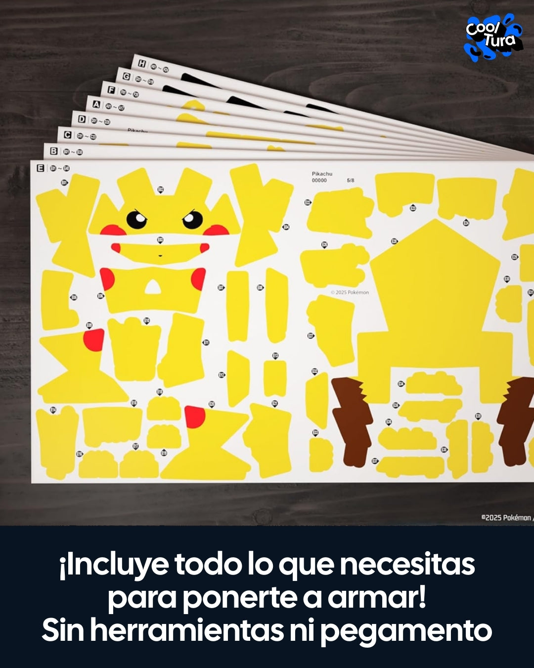 4D Build Pokémon Pikachu – Cooltura Venezuela