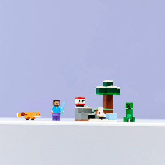 LEGO Minecraft Aventura de Steve en la Taiga 21583 – Cooltura Venezuela