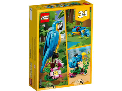 LEGO Creator 3 en 1 Loro Exótico 31136 – Cooltura Venezuela