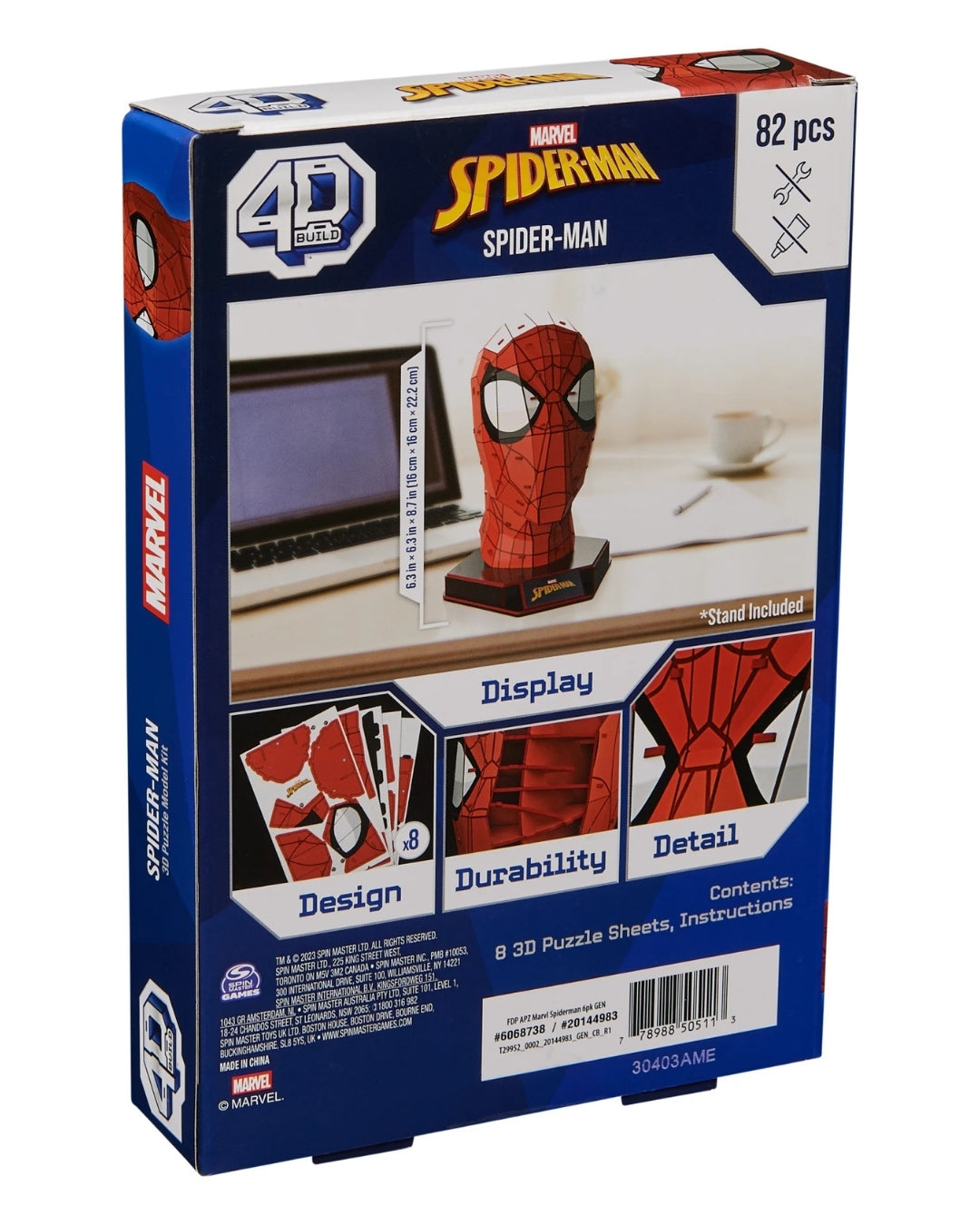 4D Build Marvel Spider-Man – Cooltura Venezuela