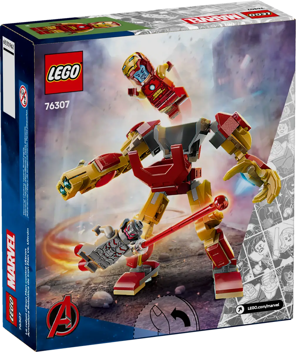 LEGO Marvel Iron Man Mech vs. Ultron 76307 – Cooltura Venezuela