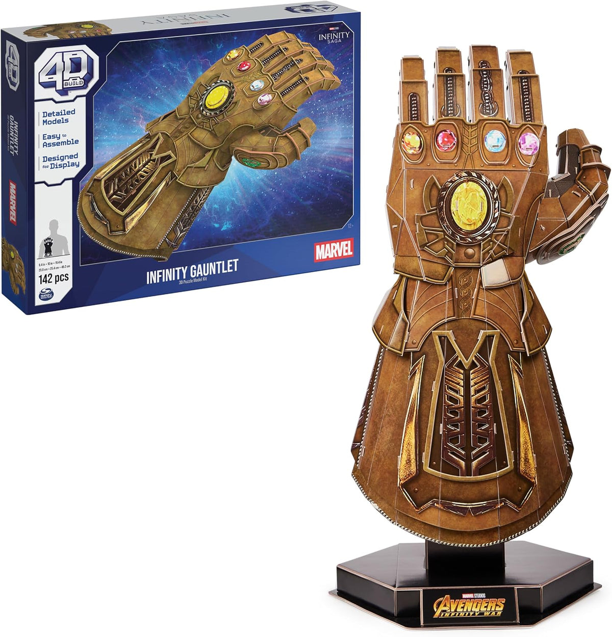 4D Build Guantelete del Infinito de Thanos – Cooltura Venezuela