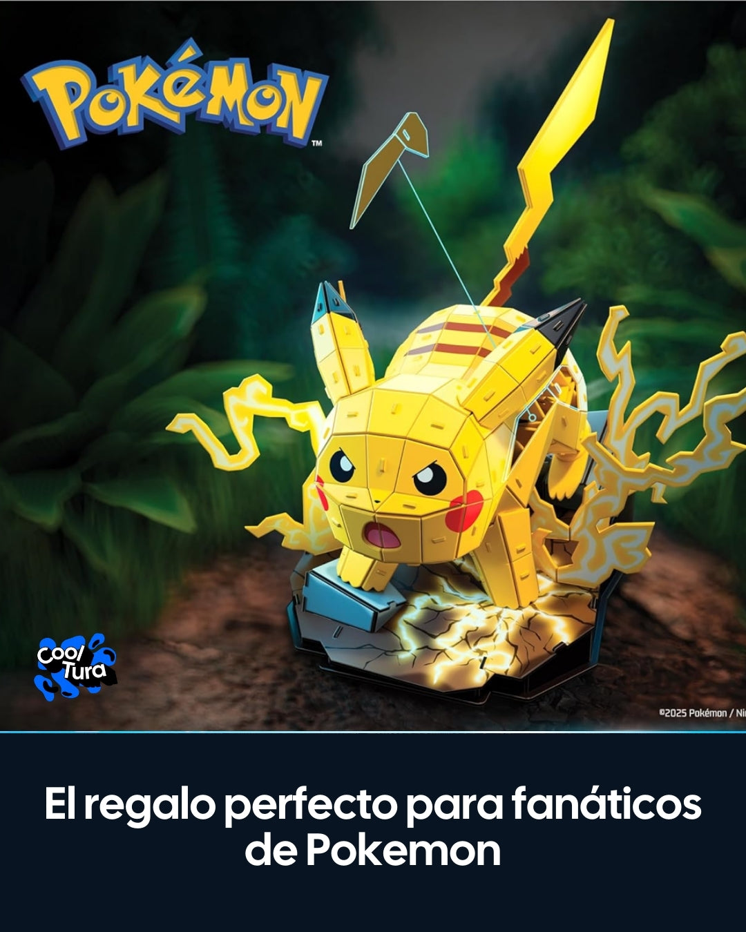 4D Build Pokémon Pikachu – Cooltura Venezuela