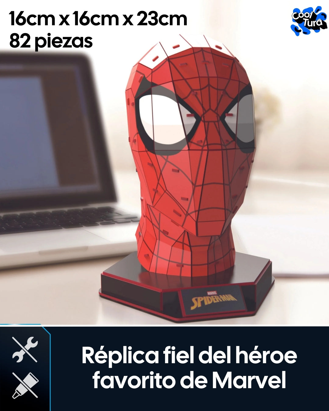 4D Build Marvel Spider-Man – Cooltura Venezuela
