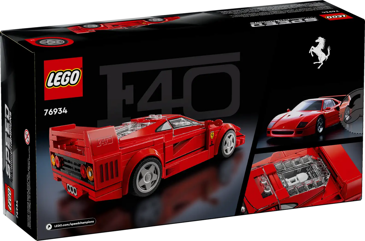 LEGO Speed Champions Ferrari F40 76934 – Cooltura Venezuela