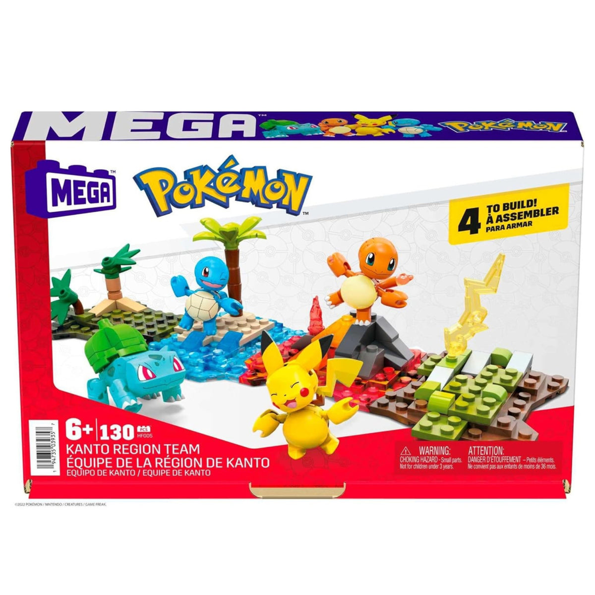 MEGA Pokémon Starters de Kanto – Cooltura Venezuela