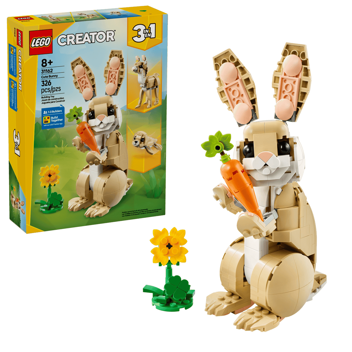 LEGO Creator 3 en 1 Cute Bunny 31162 – Cooltura Venezuela