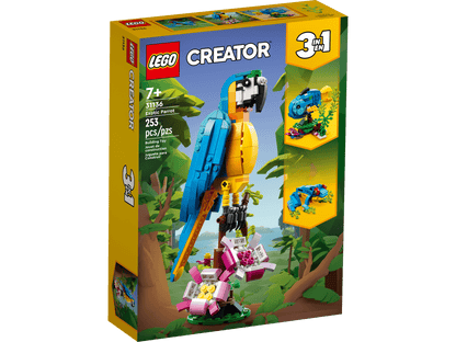 LEGO Creator 3 en 1 Loro Exótico 31136 – Cooltura Venezuela