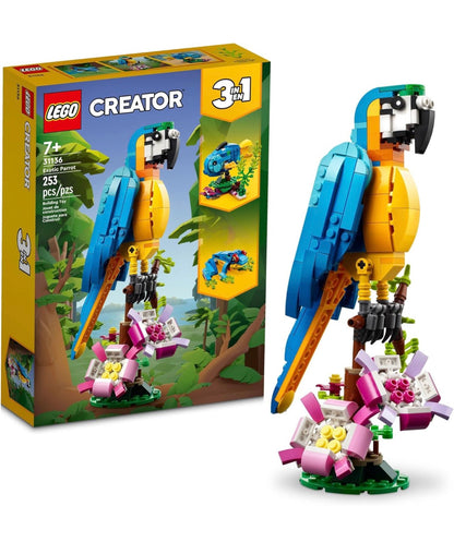 LEGO Creator 3 en 1 Loro Exótico 31136 – Cooltura Venezuela