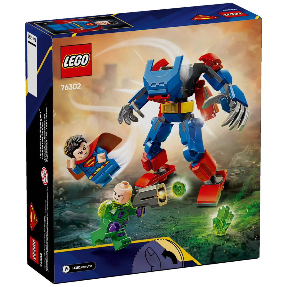LEGO DC Superman Mech vs. Lex Luthor 76302 – Cooltura Venezuela